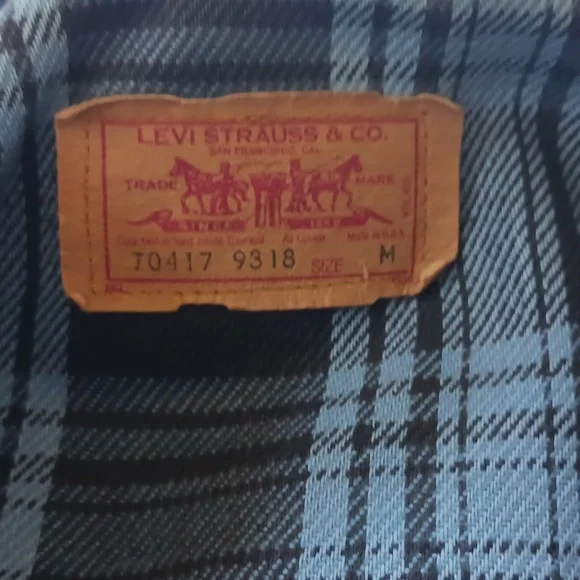 Levi's vintage lined jean jacket - Picture 7 of 8